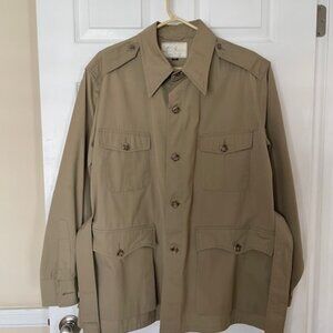 Men's Safari Jacket Khaki